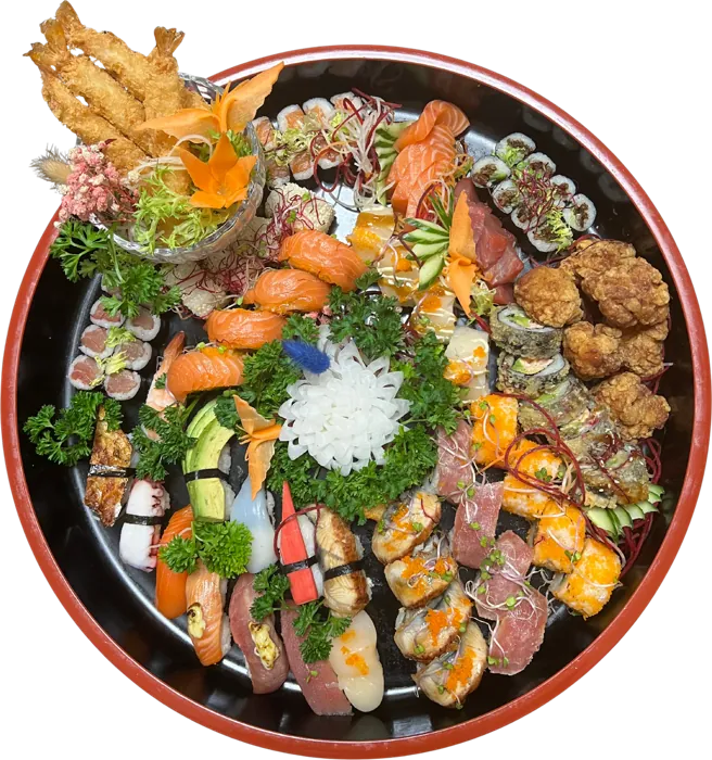 Velký kulatý sushi set